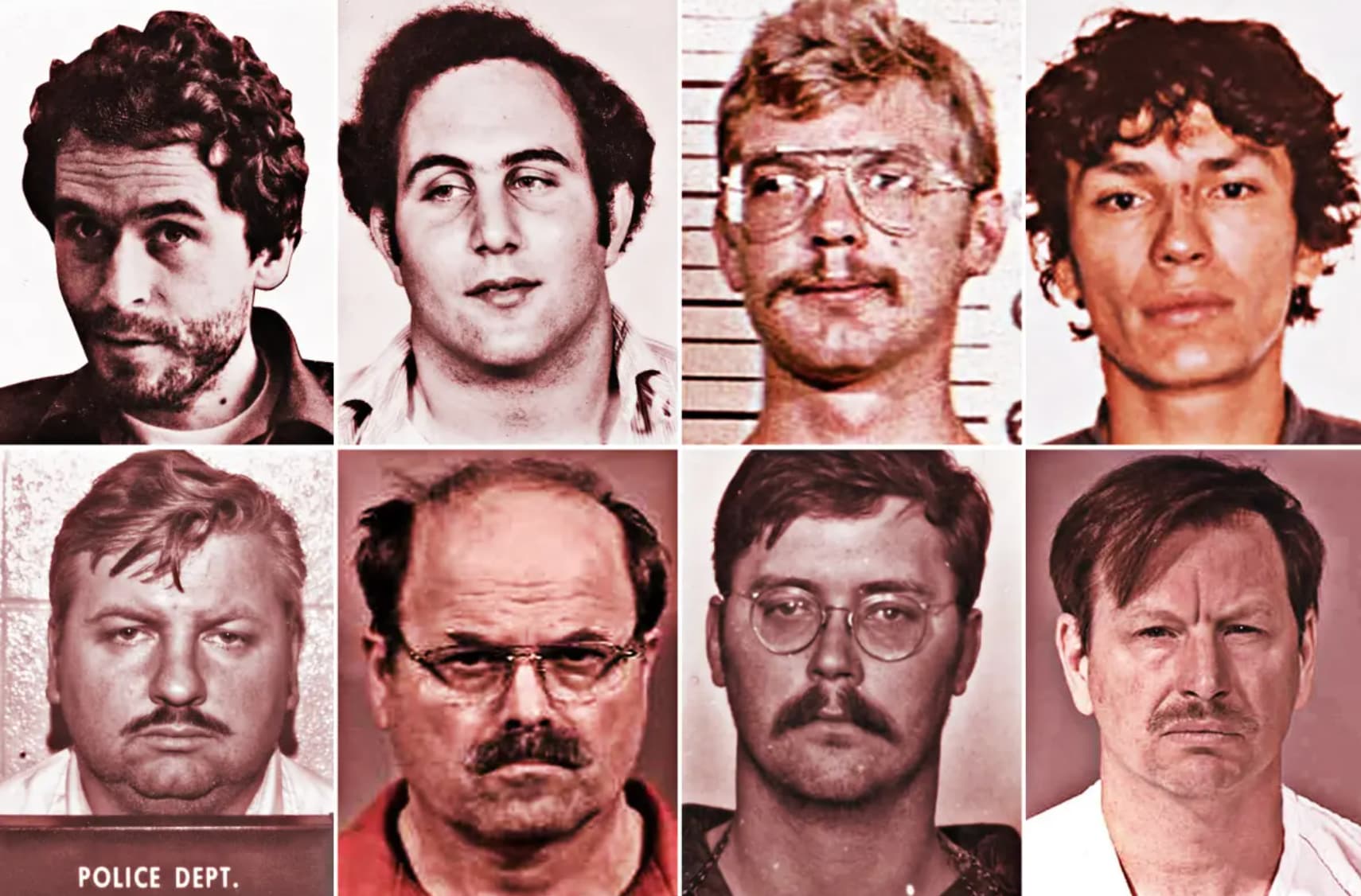 famous serial killers - Police Dept.